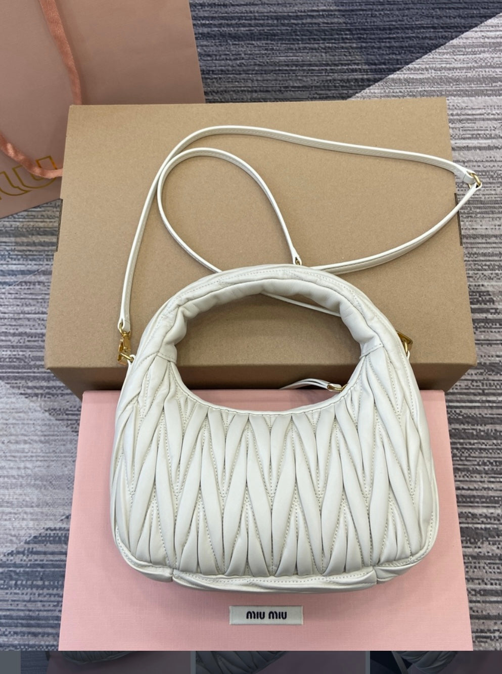 SAC MIU MIU WHITE